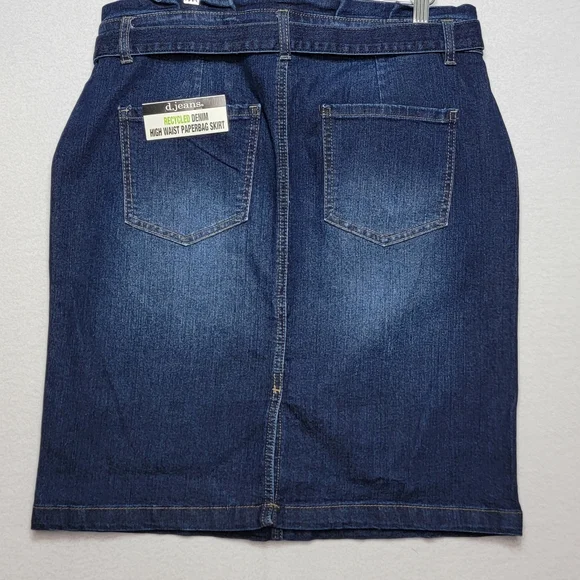 d. Jeans Women's Blue Denim Skirt. SIZE 14. #880 - Picture 5 of 8
